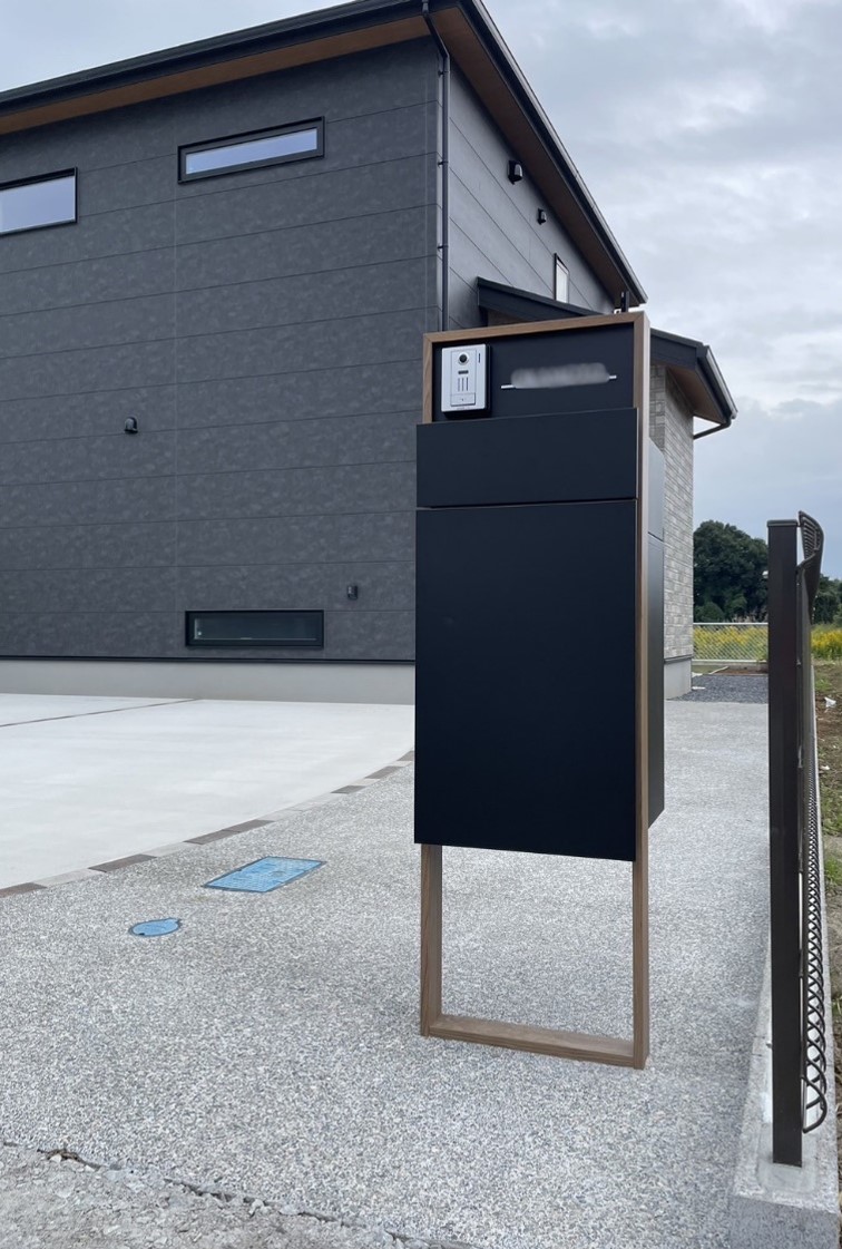 インターロッキングでオシャレな外構